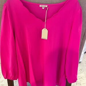 Jodifl Women's Pink Top